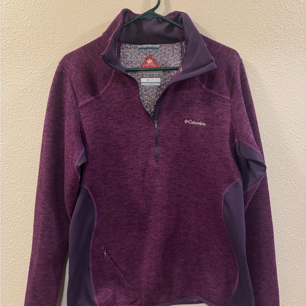 Columbia Women's Rich Purple Cowl Sweater